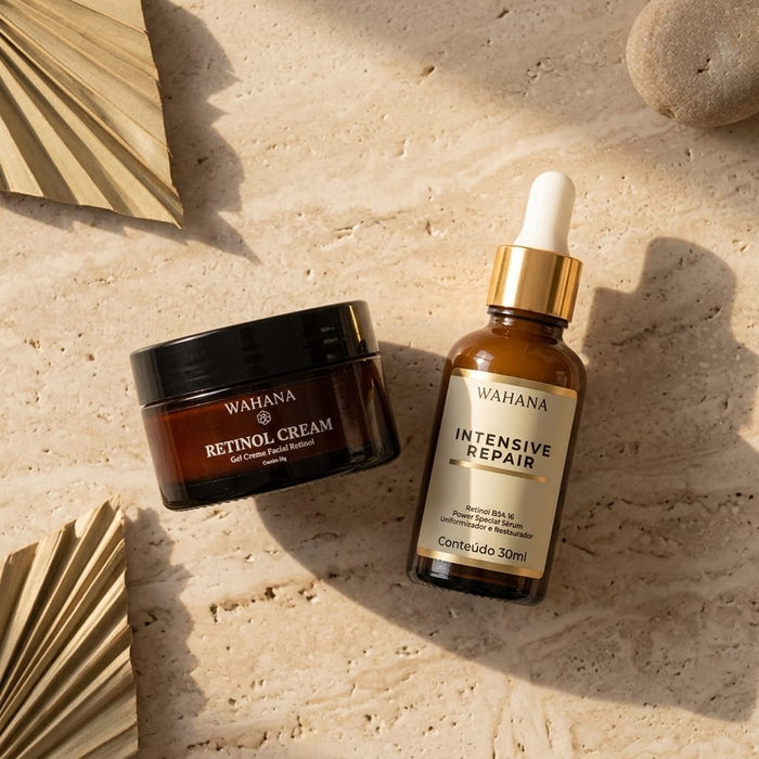 Ácido Hialurônico vs Retinol: Como Usar os Queridinhos da Dermatologia - Retinol Cream e Intensive Repair
