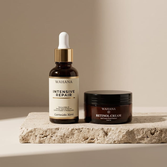 Sérum Intensive Repair ou Retinol Cream: Qual Escolher? - Intensive Repair e Retinol Cream