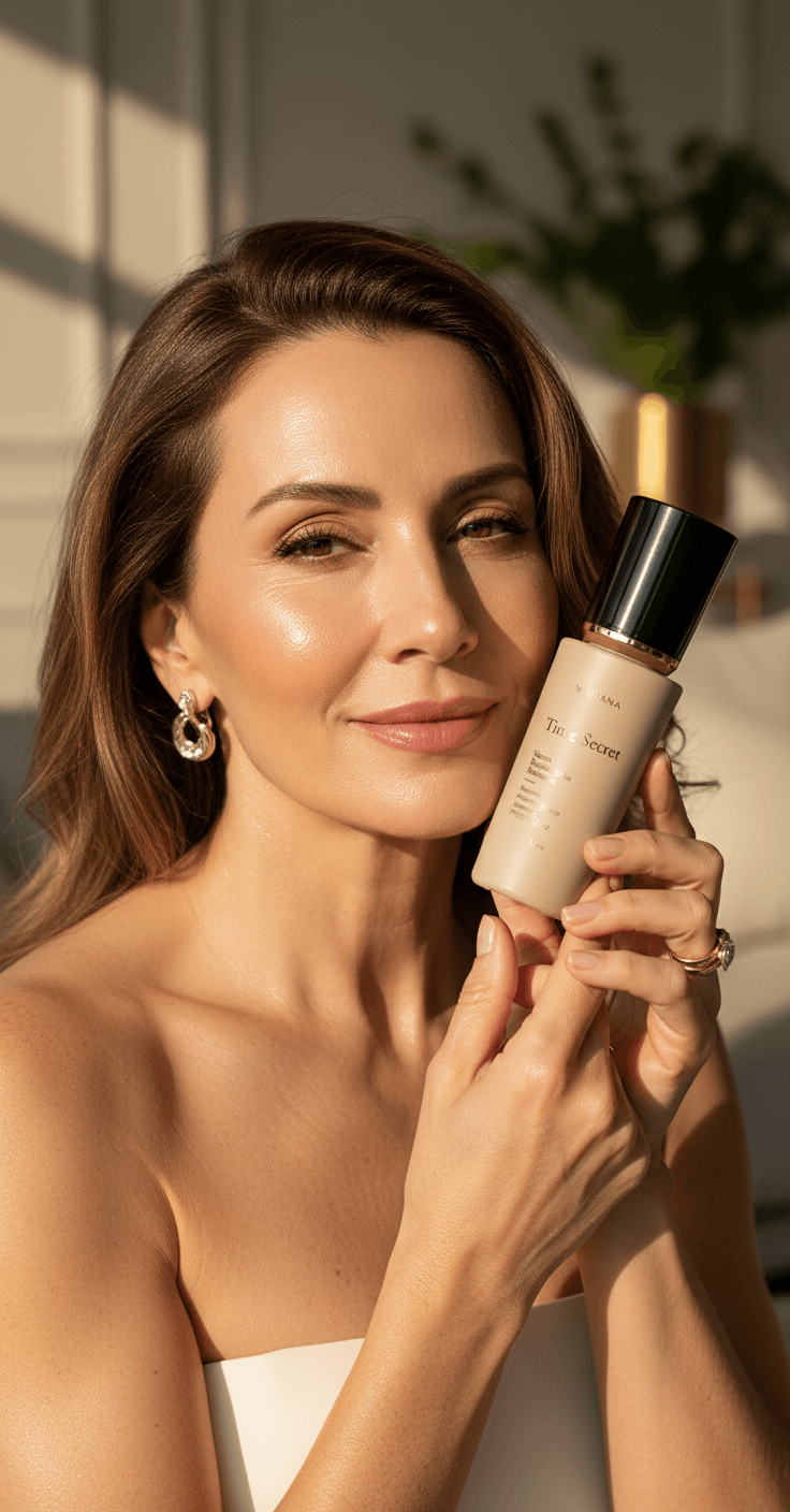 Flash Young Skin: Como Ter uma Pele Madura Luminosa e Saudável - Time Secret