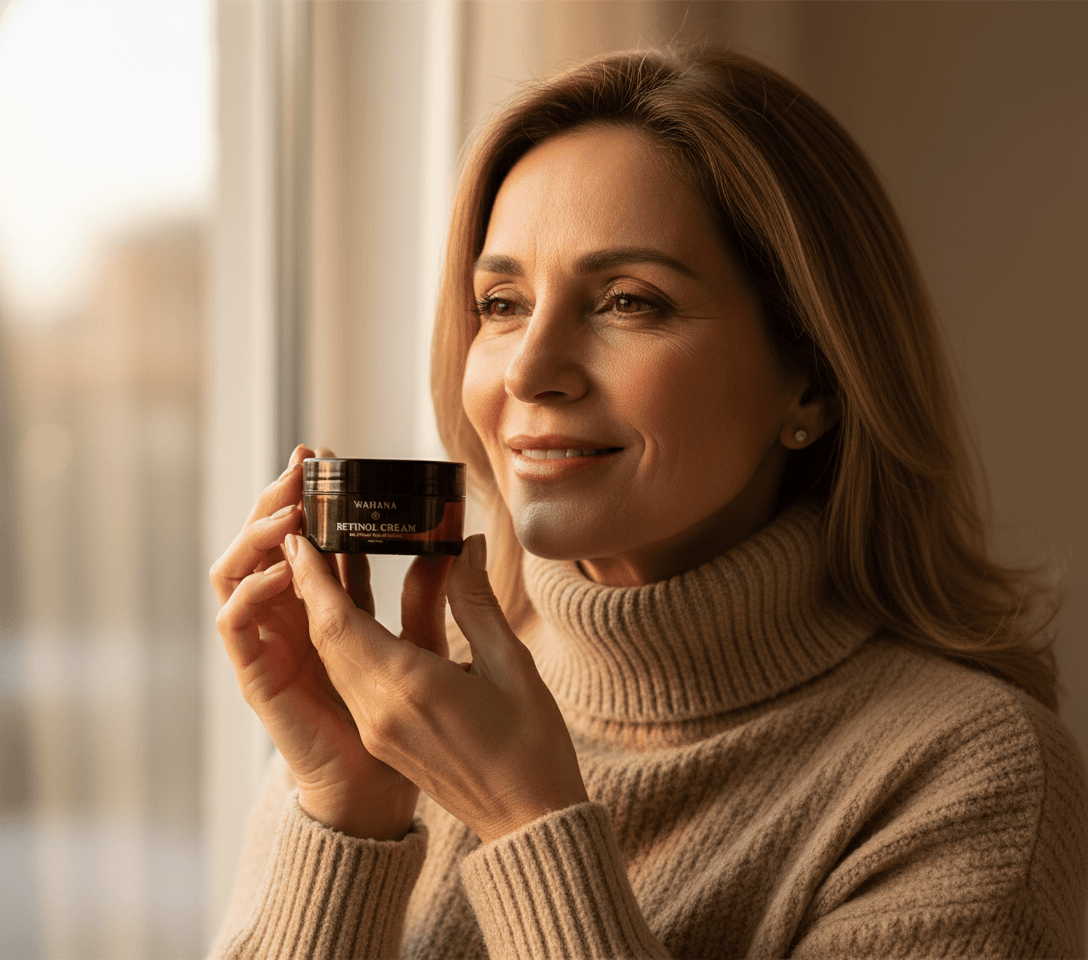 Como Usar Retinol no Inverno Sem Ressecar a Pele - Retinol Cream