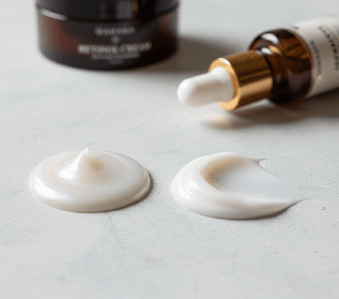 Pele Madura Tolera Niacinamida com Retinol à Noite? - Retinol Cream e Intensive Repair