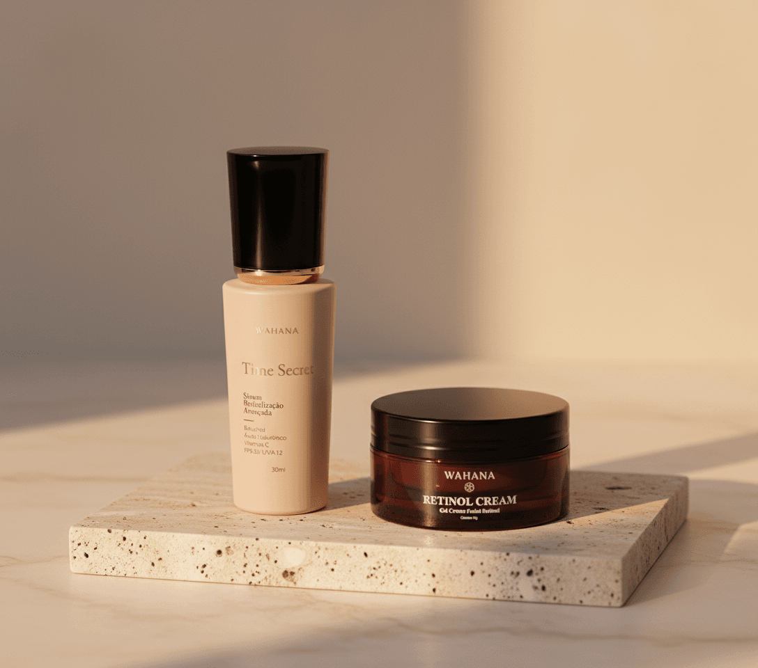 Peptídeos vs Retinol: Qual o Melhor para Firmeza? - Time Secret e Retinol Cream