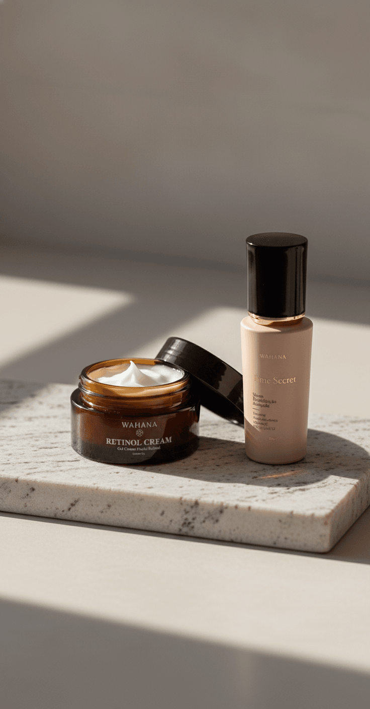 Peptídeos vs Retinol: Qual Escolher para Sua Pele? - Retinol Cream e Time Secret
