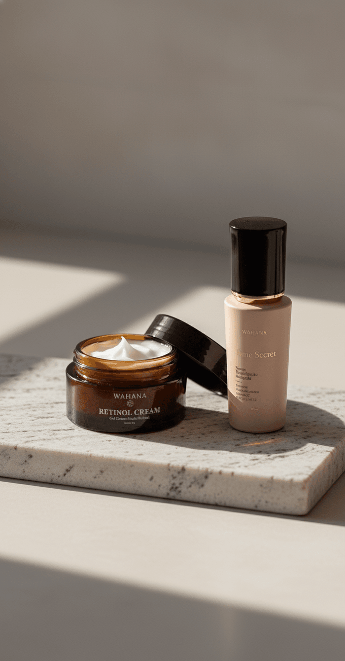 Peptídeos vs Retinol: Qual Escolher para Sua Pele? - Retinol Cream e Time Secret