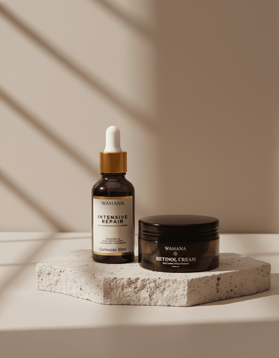 Ácido Hialurônico e Retinol Juntos: A Dupla Perfeita - Retinol Cream e Intensive Repair