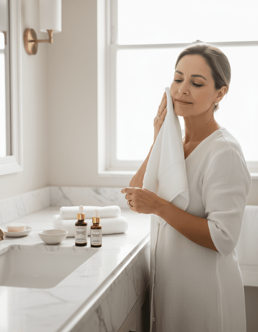 Limpeza facial para pele madura: Como lavar o rosto sem ressecar - Intensive Repair
