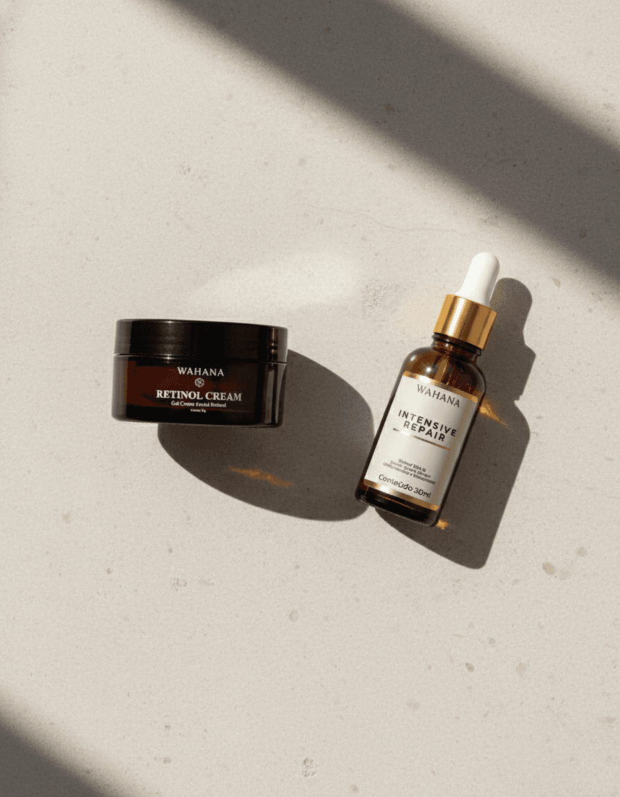 Manchas na Pele e Uniformização: Como Tratar com Eficácia - Retinol Cream e Intensive Repair