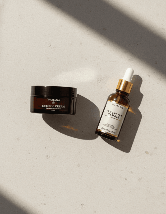 Manchas na Pele e Uniformização: Como Tratar com Eficácia - Retinol Cream e Intensive Repair