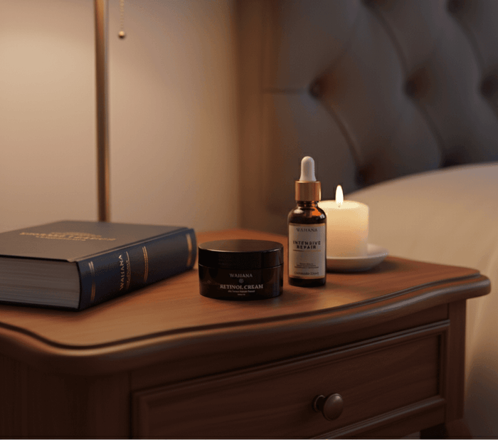 Rotina de Skincare Noturna: O Segredo do Sono da Beleza - Retinol Cream e Intensive Repair
