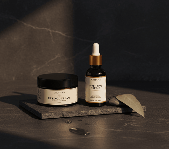 Ácido Hialurônico e Retinol: A Combinação Perfeita - Retinol Cream e Intensive Repair