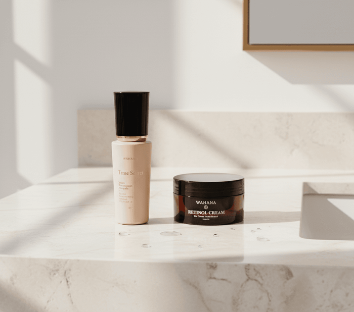 Qual a melhor rotina de skincare para pele madura depois dos 50 anos? - Time Secret e Retinol Cream