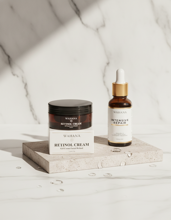Benefícios do Ácido Hialurônico com Retinol: A Combinação Perfeita - Retinol Cream e Intensive Repair