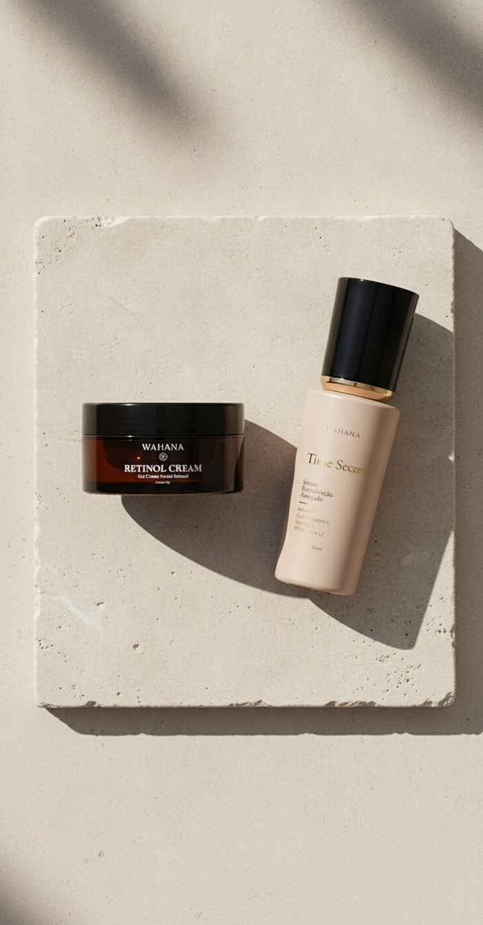 Peptídeos vs Retinol: Qual o Melhor Ativo para a Sua Pele? - Retinol Cream e Time Secret