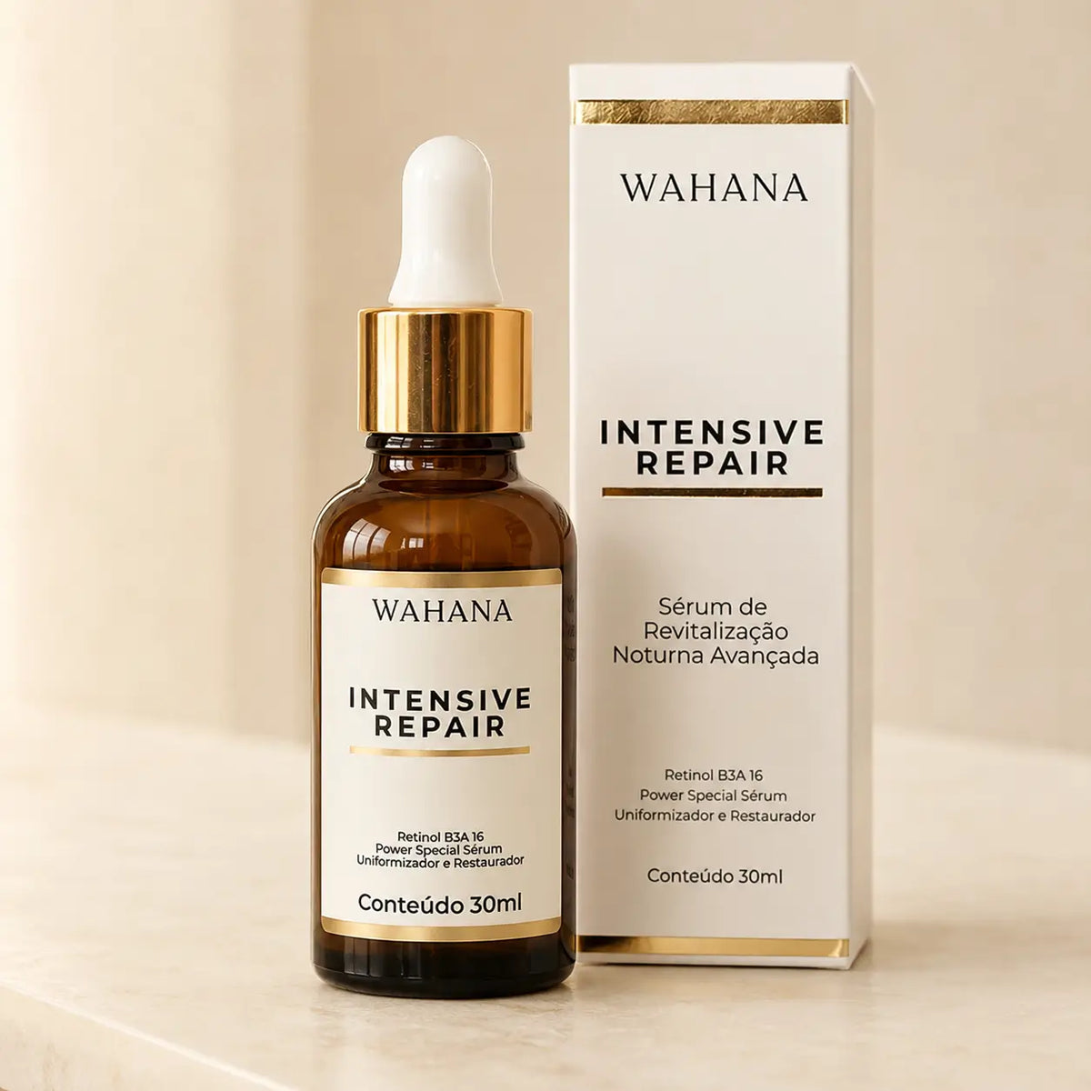 Serum Intensive Repair Wahana — embalagem