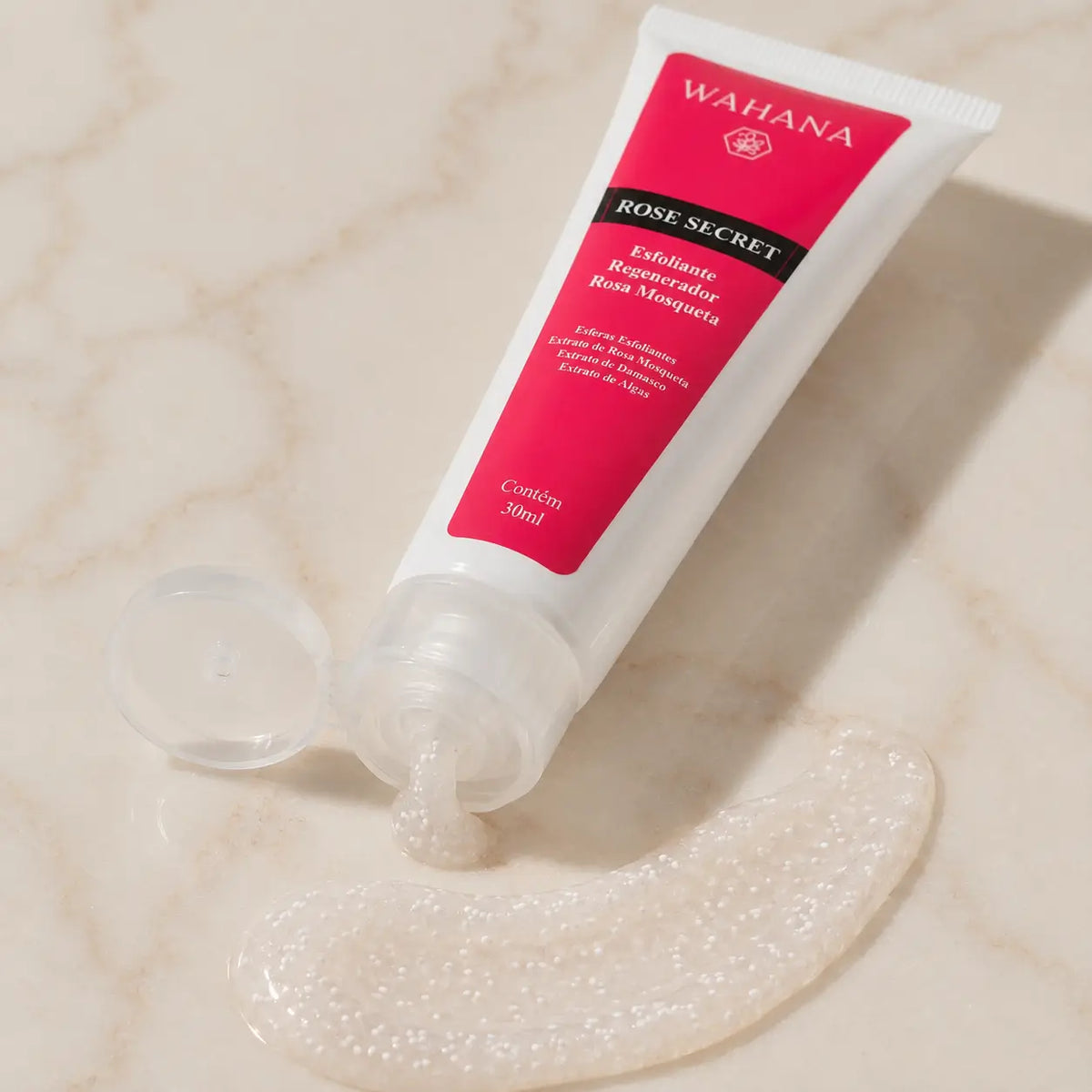 Esfoliante Facial - Rosa Mosqueta — textura