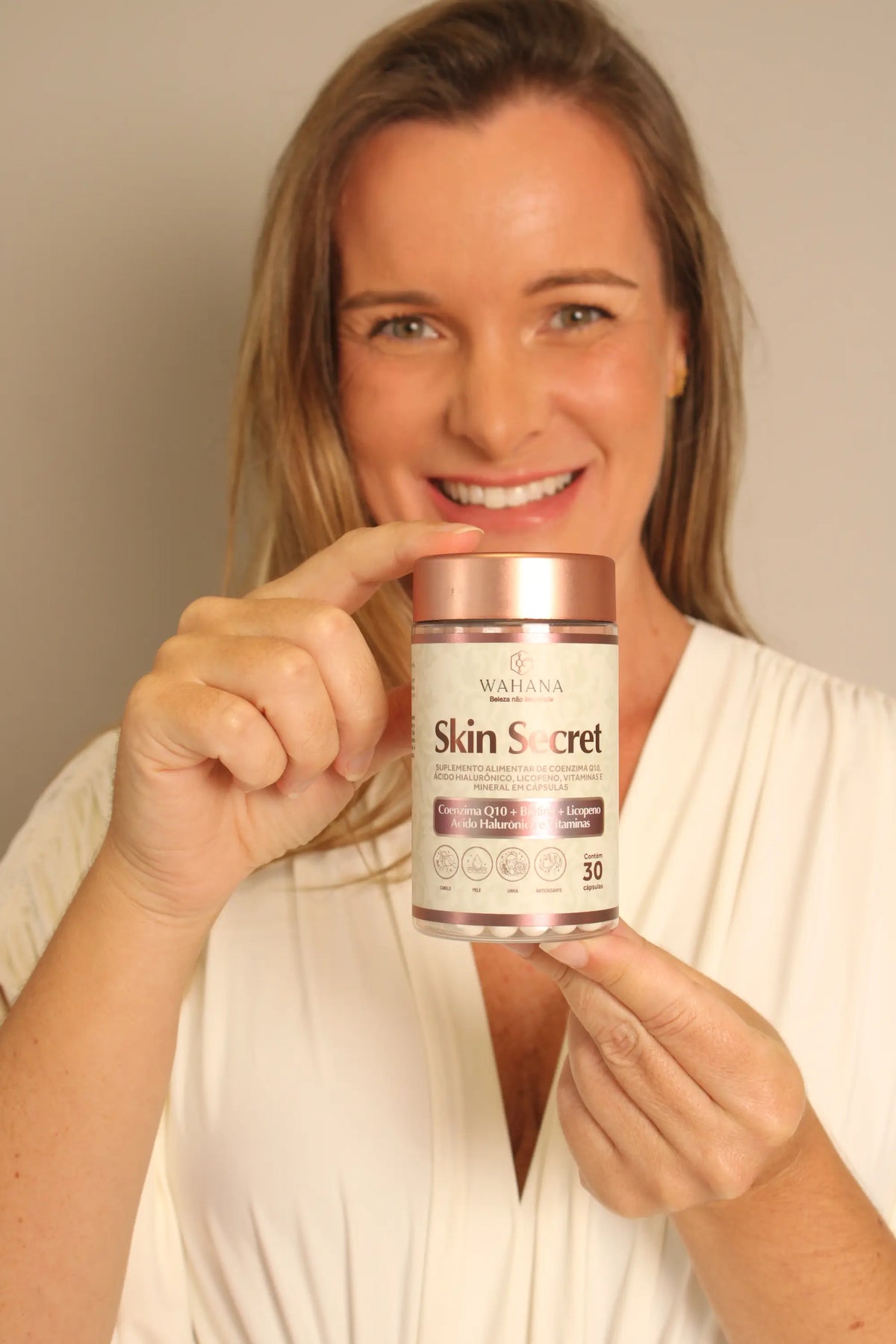 Skin Secret — em uso