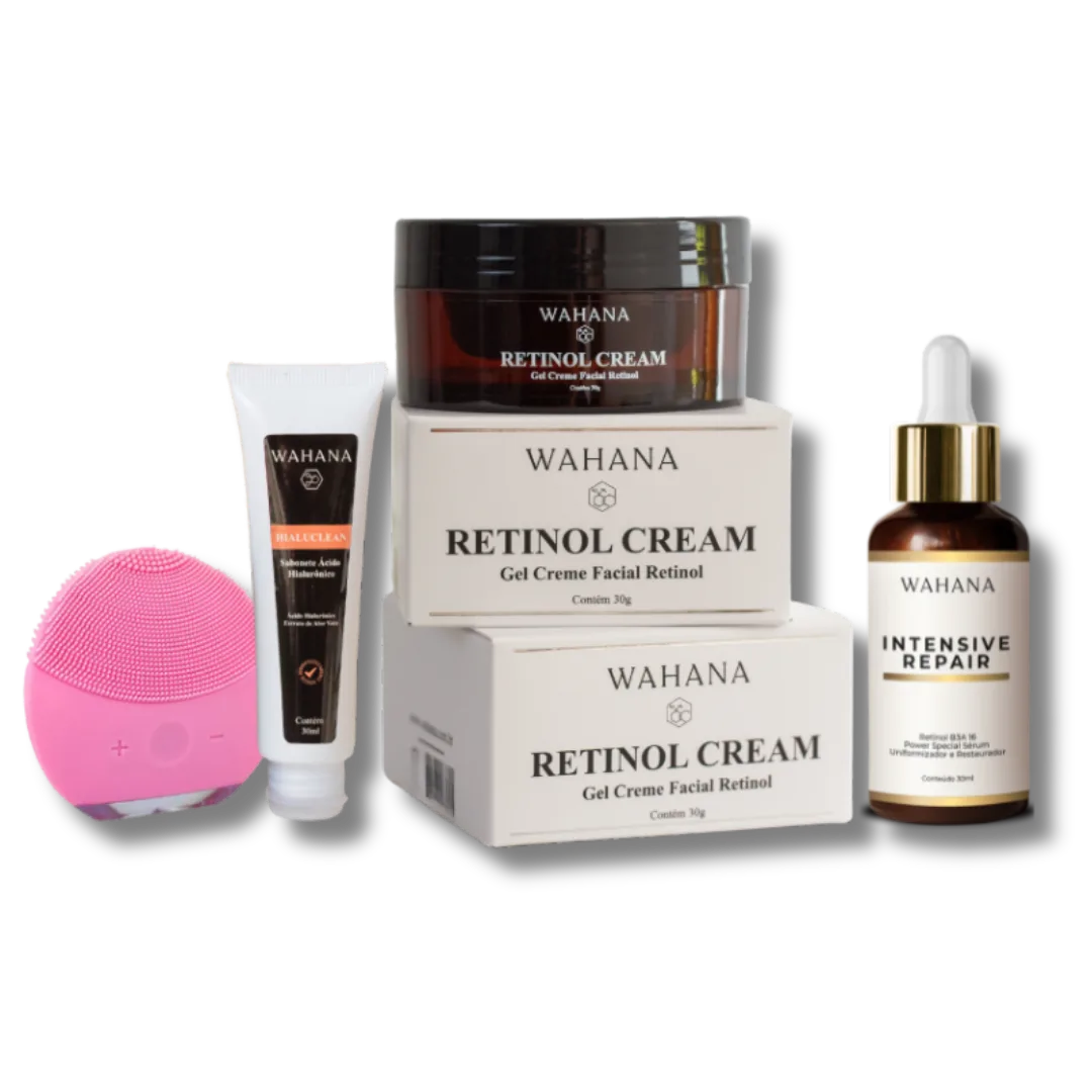 Kit Especial - 2x Retinol Cream + 1x Serum Intensive + 1x Sabonete