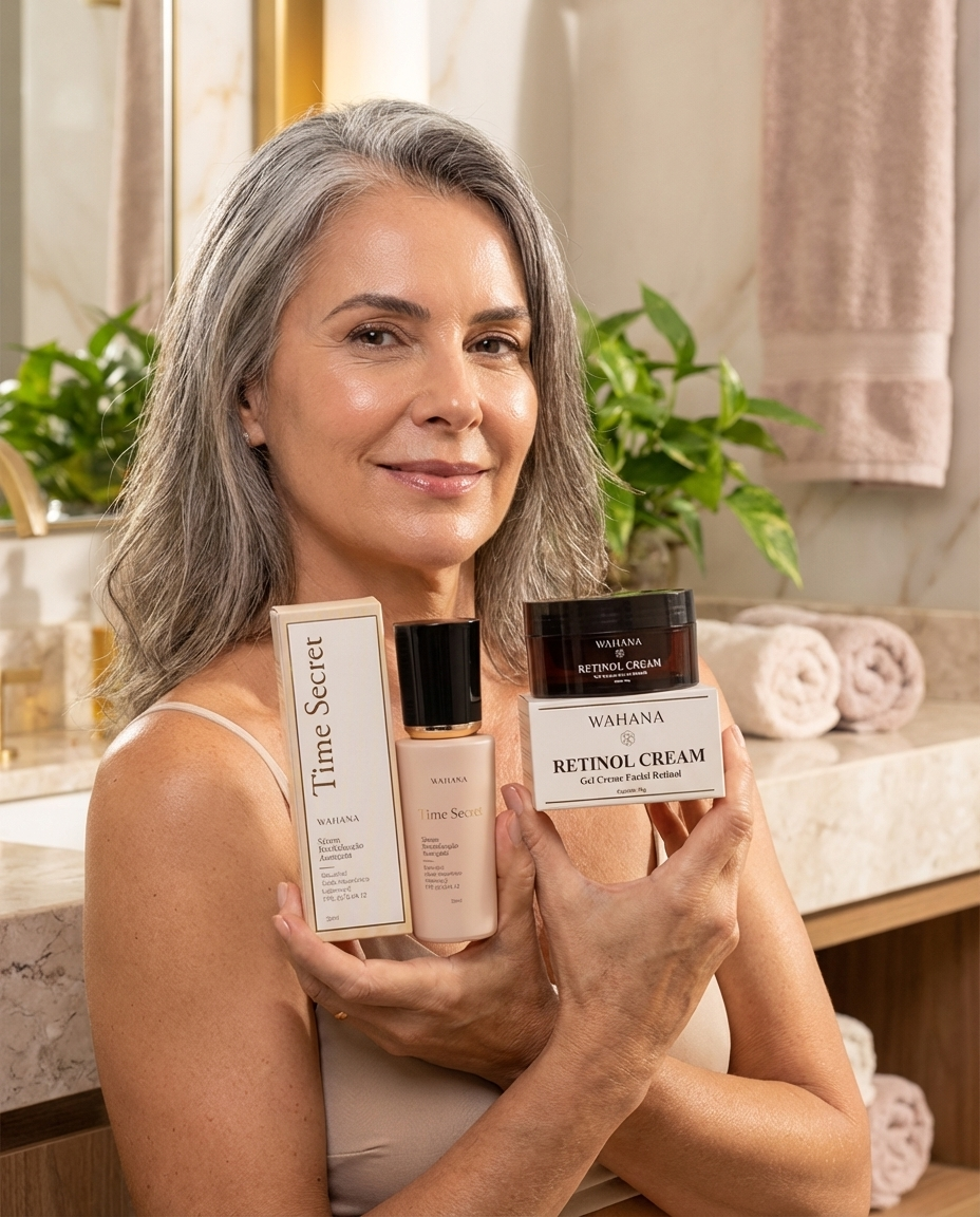 manchas senis - confiança e autocuidado com Wahana