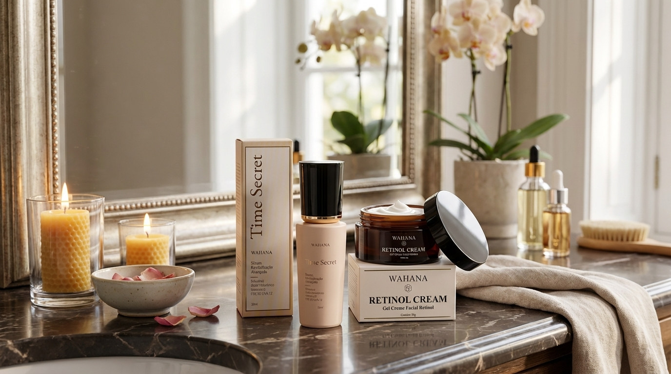 problemas da pele madura aos 50 - produtos Wahana em contexto