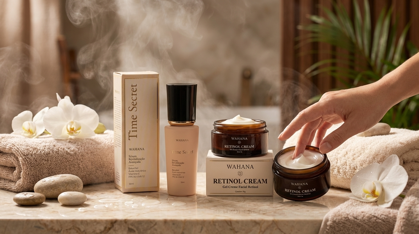 ácido hialurônico para pele madura - produtos Wahana em contexto