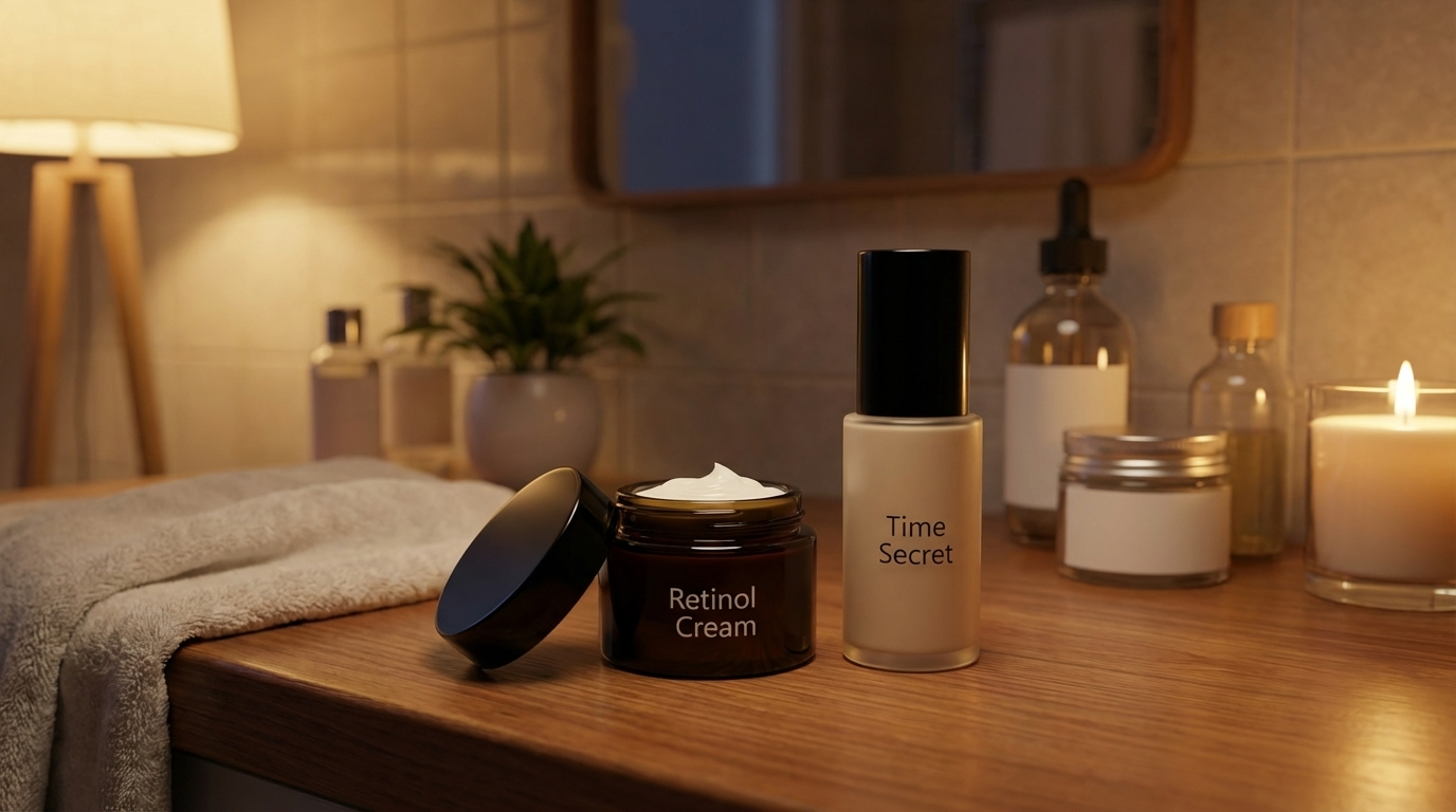 rotina noturna anti-idade - produtos Wahana em contexto