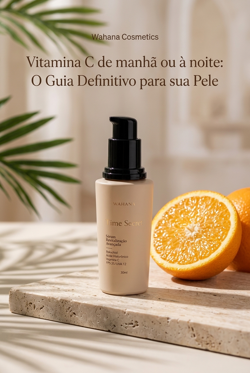 Vitamina c de manha ou a noite: O Guia Definitivo para sua Pele - Time Secret