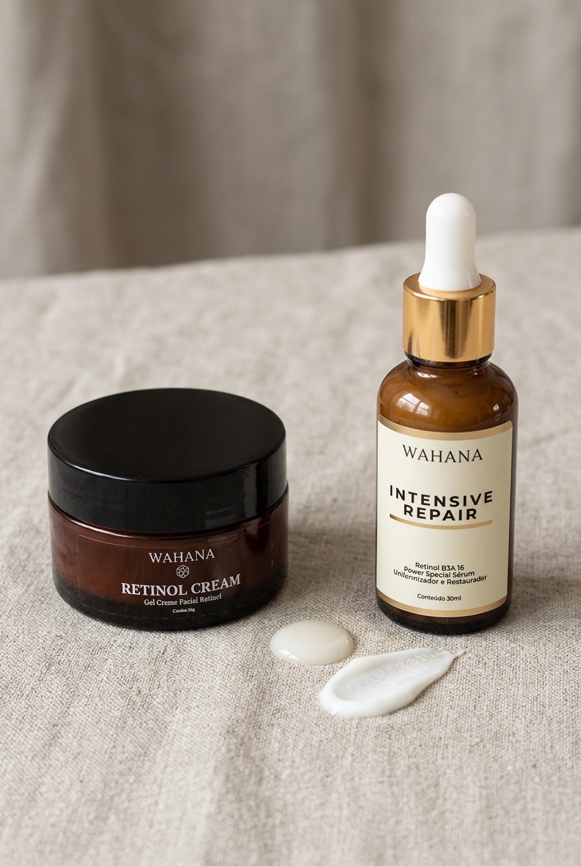 Como usar retinol: Guia Completo para Iniciantes no Skincare - Retinol Cream e Intensive Repair