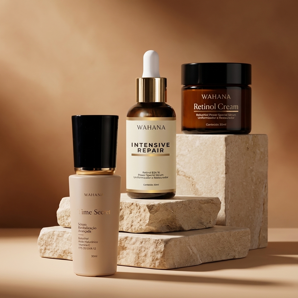 Vitamina C e Protetor Solar: A Dupla Imbatível do Skincare - Time Secret e Intensive Repair