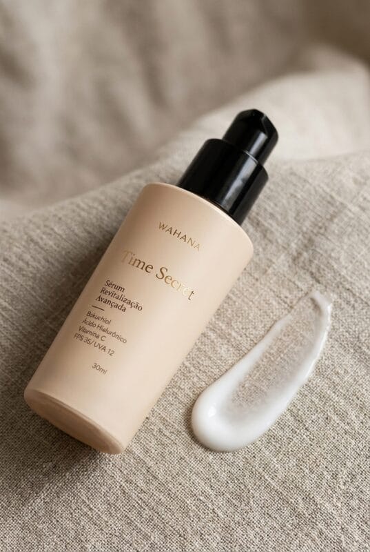 Protetor Solar que não deixa a pele madura branca ou oleosa - Time Secret