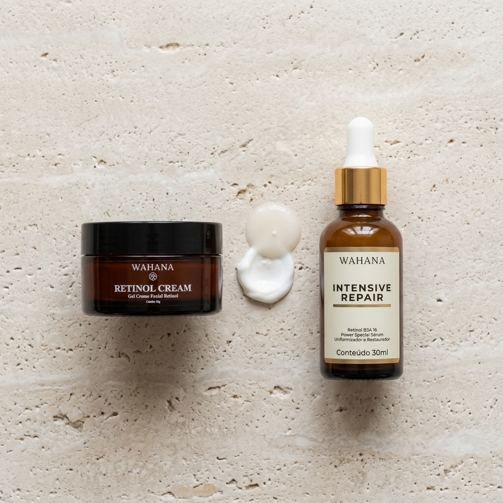 Retinol para Iniciantes: Como Inserir na Rotina Sem Irritar a Pele - Retinol Cream e Intensive Repair