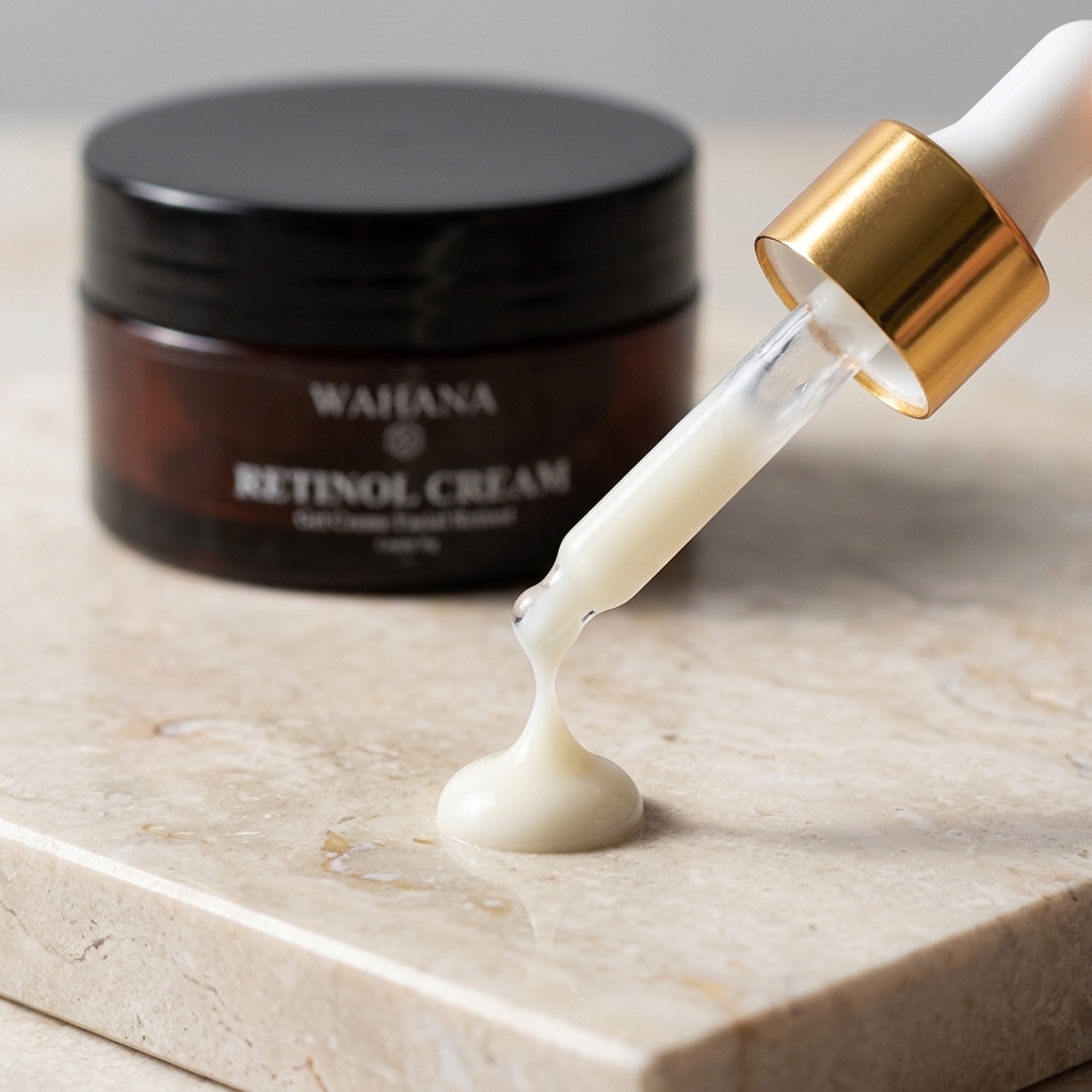 Skincare Noturno Passo a Passo: Maximize a Renovação Celular - Retinol Cream