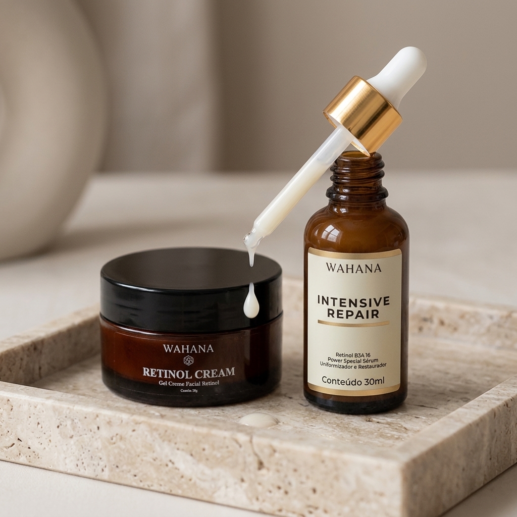 Como Usar Retinol: Guia Definitivo para Iniciantes sem Irritar a Pele - Retinol Cream e Intensive Repair