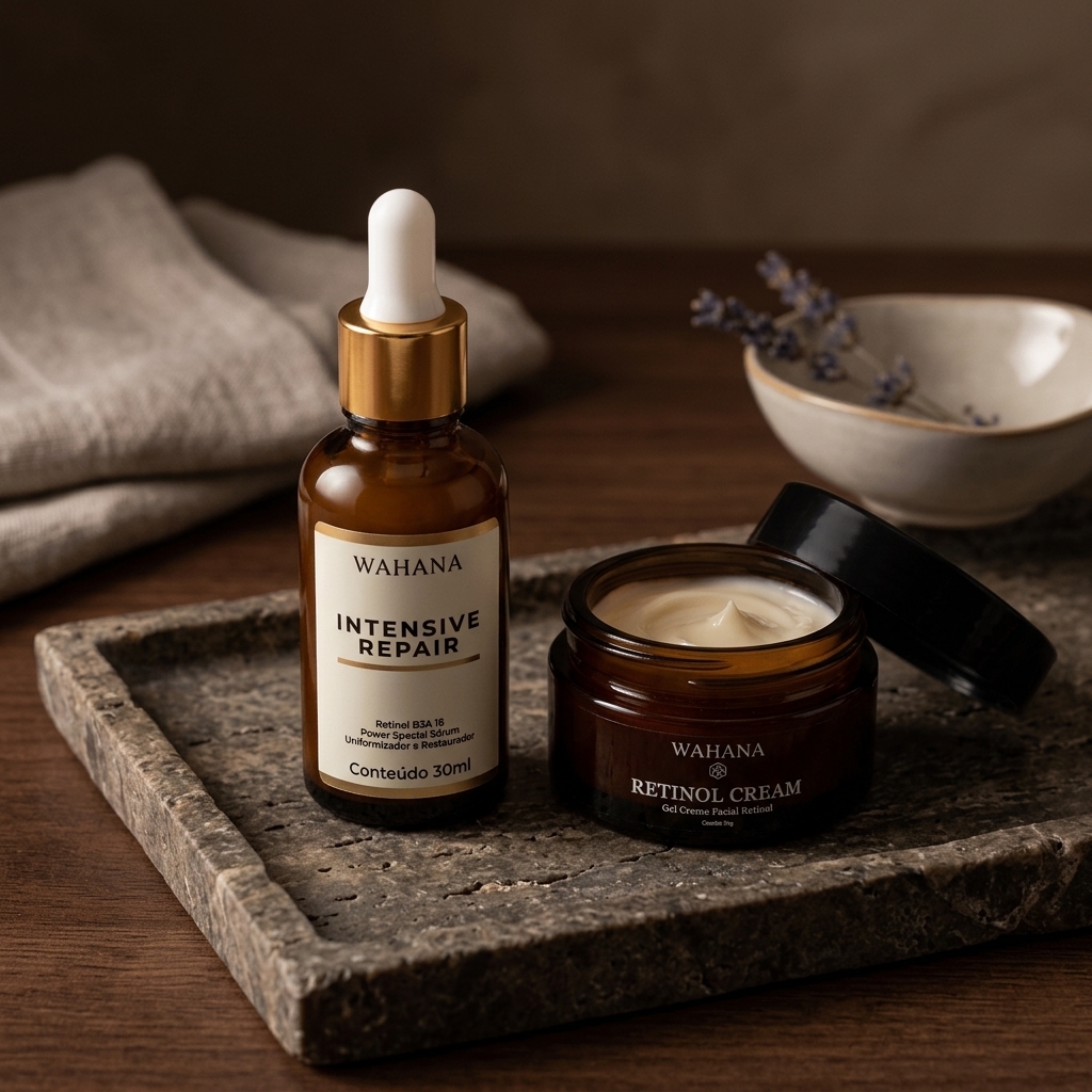 Manchas de Acne e Hiperpigmentação: Como Clarear a Pele com Segurança - Intensive Repair e Retinol Cream