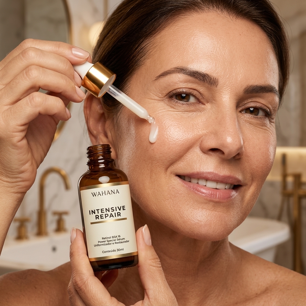 Melhor Produto para Flacidez no Rosto Depois dos 50 - Intensive Repair