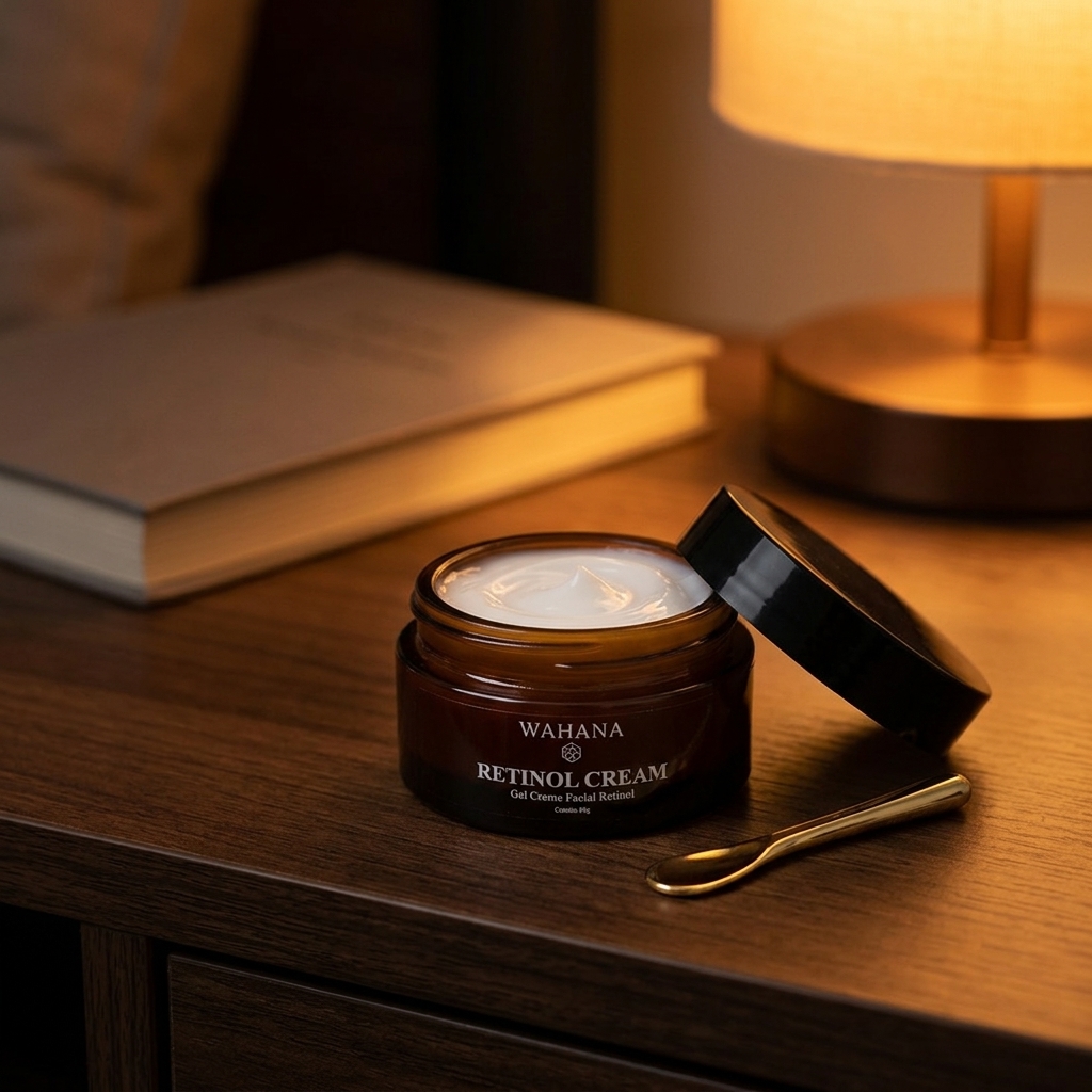 Melhor Produto para Flacidez no Rosto Depois dos 50 - Retinol Cream