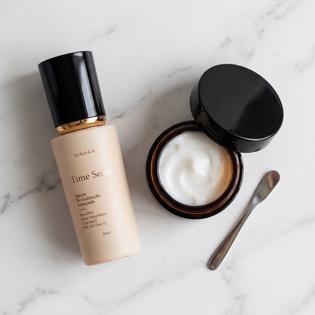 Resveratrol no Skincare: O Antioxidante da Longevidade - Time Secret e Retinol Cream