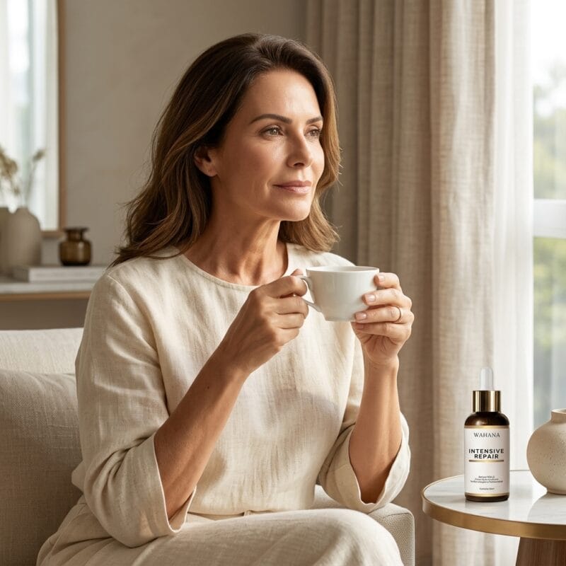 Skincare na menopausa: Como combater flacidez e ressecamento - Intensive Repair