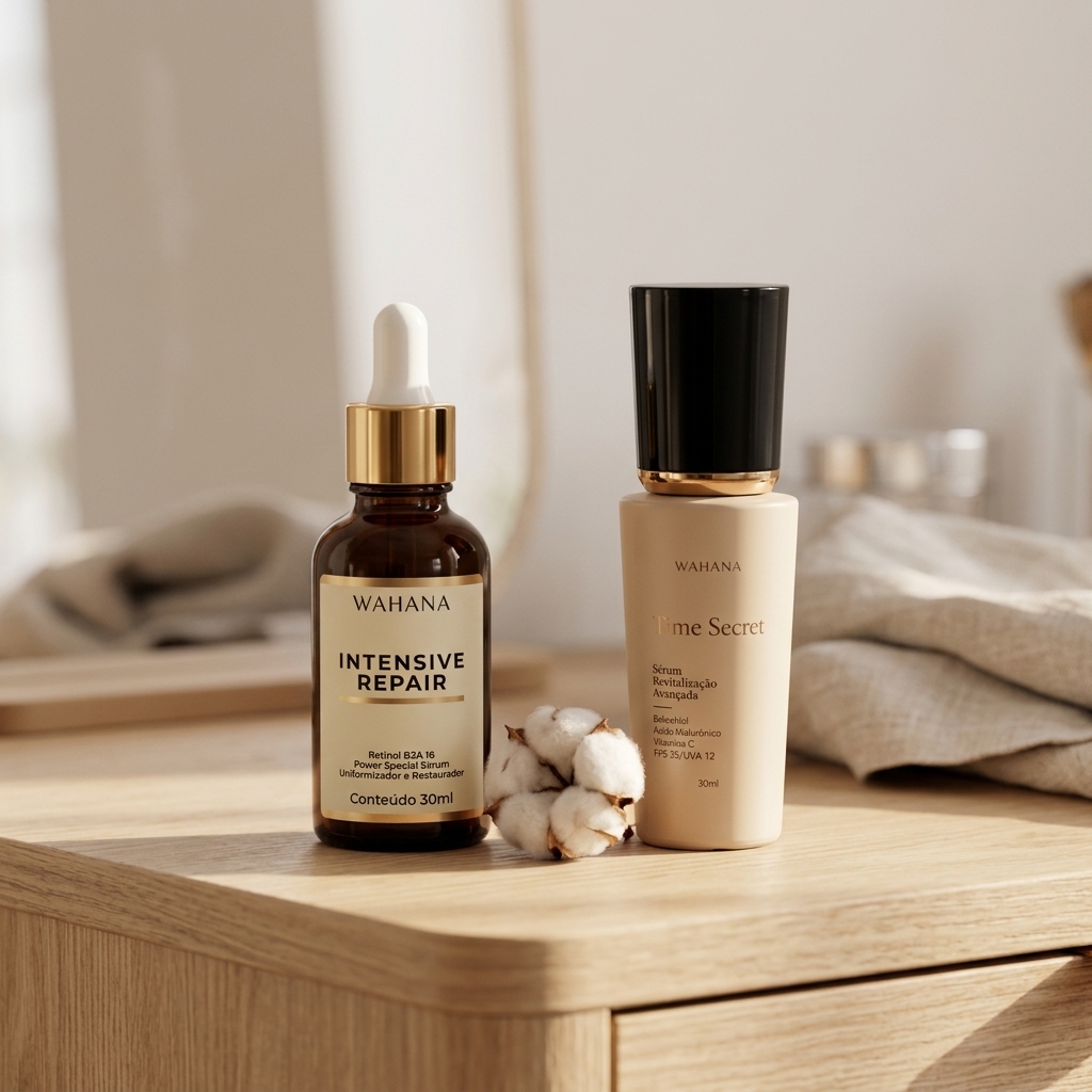 Sérum para flacidez no rosto depois dos 50: O que buscar? - Intensive Repair e Time Secret