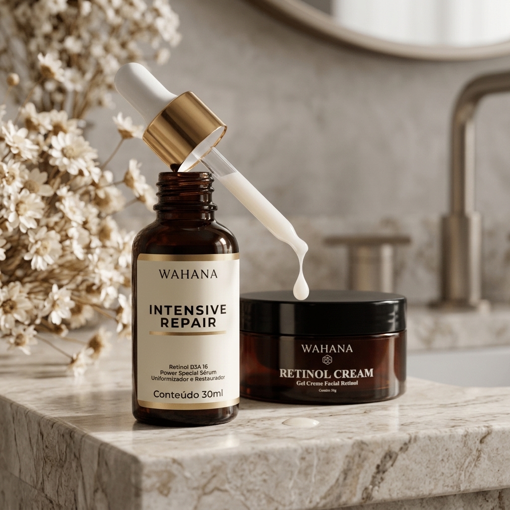 Como usar o Retinol Cream na pele madura: Passo a Passo - Intensive Repair e Retinol Cream