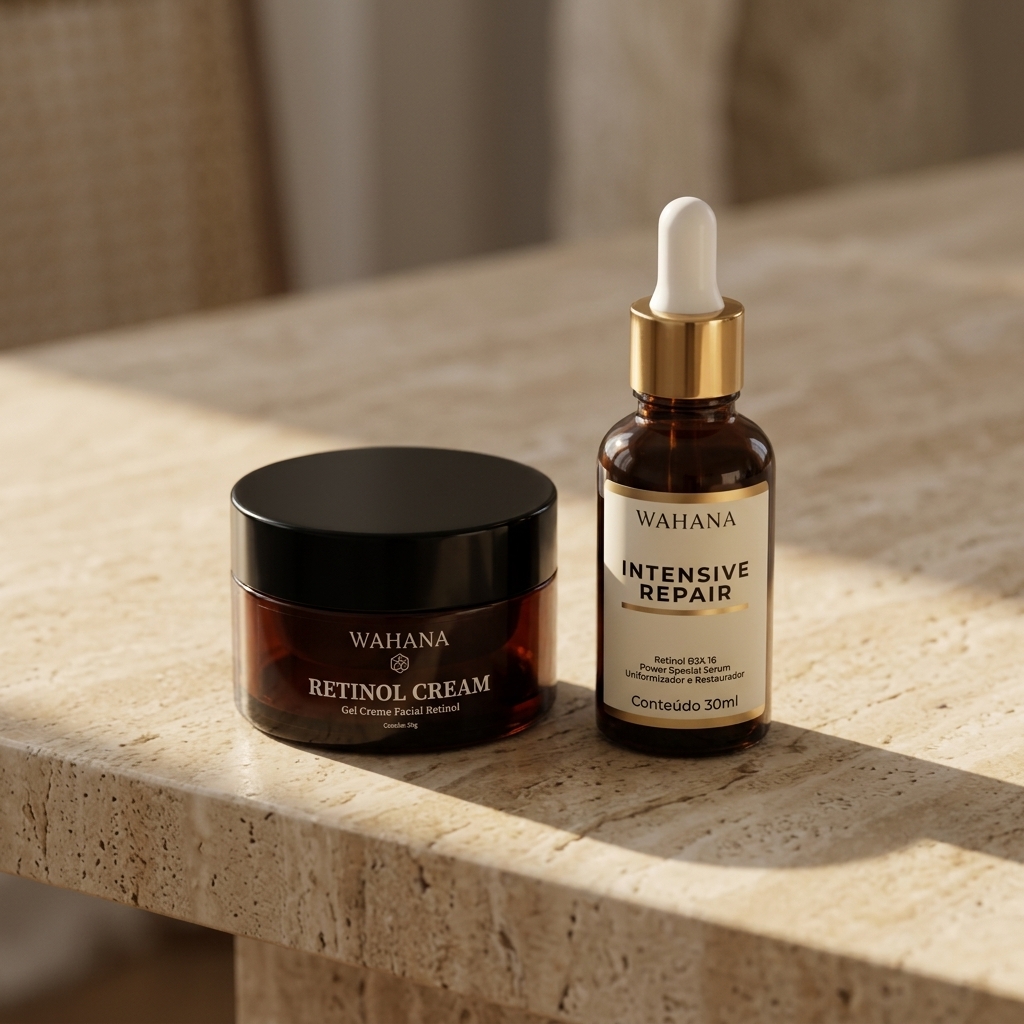 Ácido Hialurônico e Retinol: Como Combinar para Máximo Rejuvenescimento - Retinol Cream e Intensive Repair
