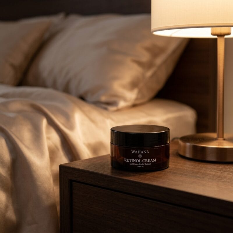 Rotina Noturna Perfeita: Como a Pele se Regenera Enquanto Você Dorme - Retinol Cream