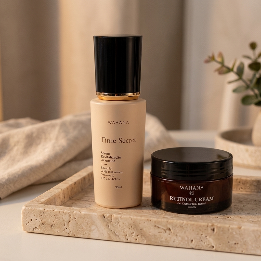 Skincare Anti-idade aos 40 Anos: O Que Realmente Funciona - Time Secret e Retinol Cream