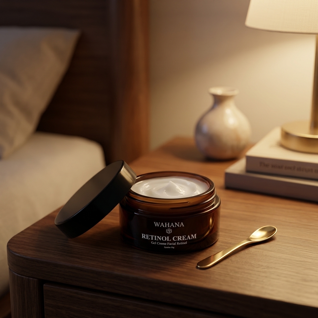 Rugas na Testa: Como Suavizar Linhas de Expressão - Retinol Cream