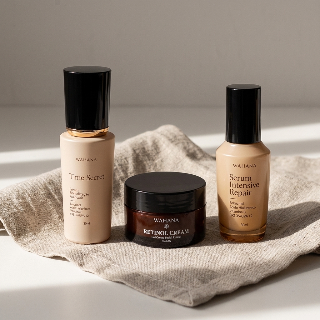 Rugas na Testa: Como Suavizar Linhas de Expressão - Time Secret e Retinol Cream