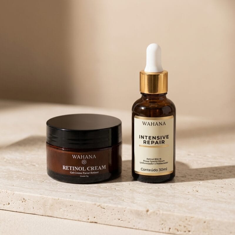 Benefícios do Ácido Hialurônico e Retinol Juntos - Retinol Cream e Intensive Repair