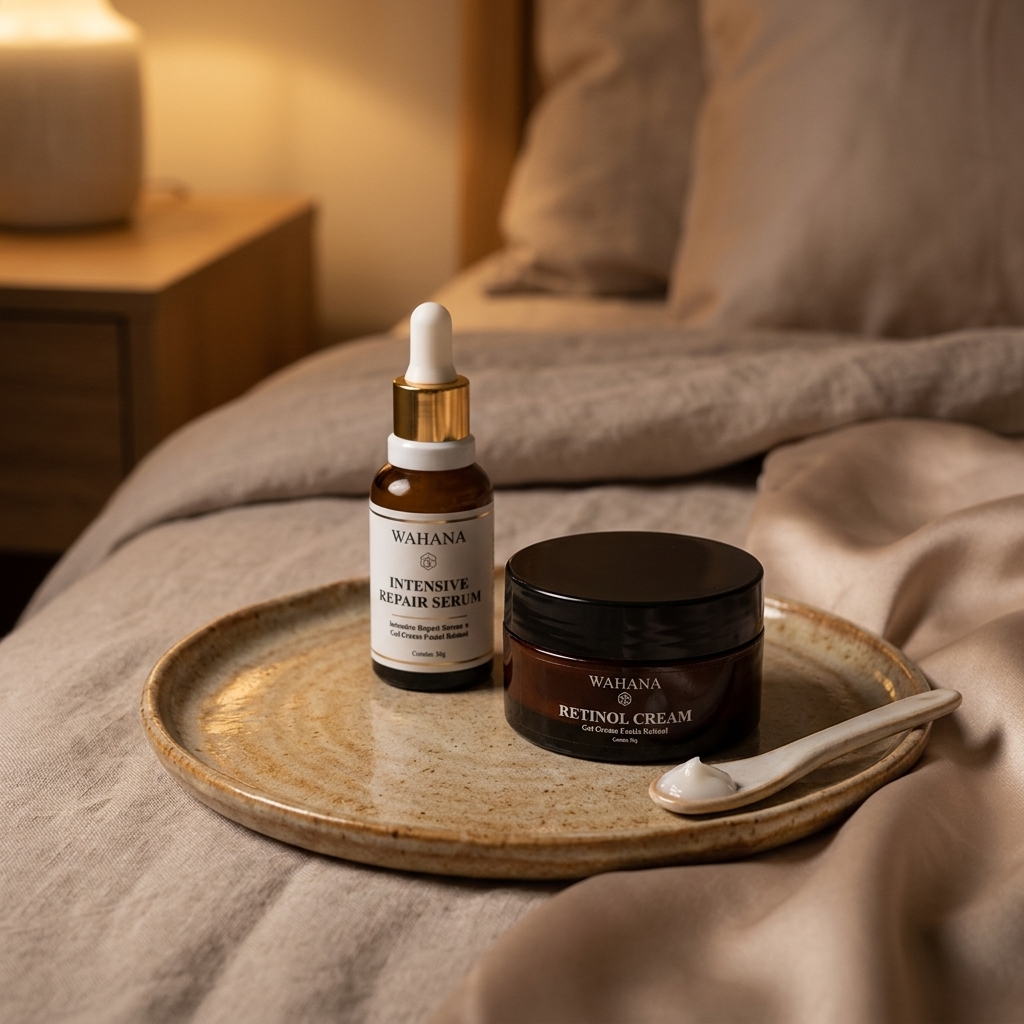 Melhores Ativos para Combater a Flacidez no Rosto Após os 50 - Retinol Cream