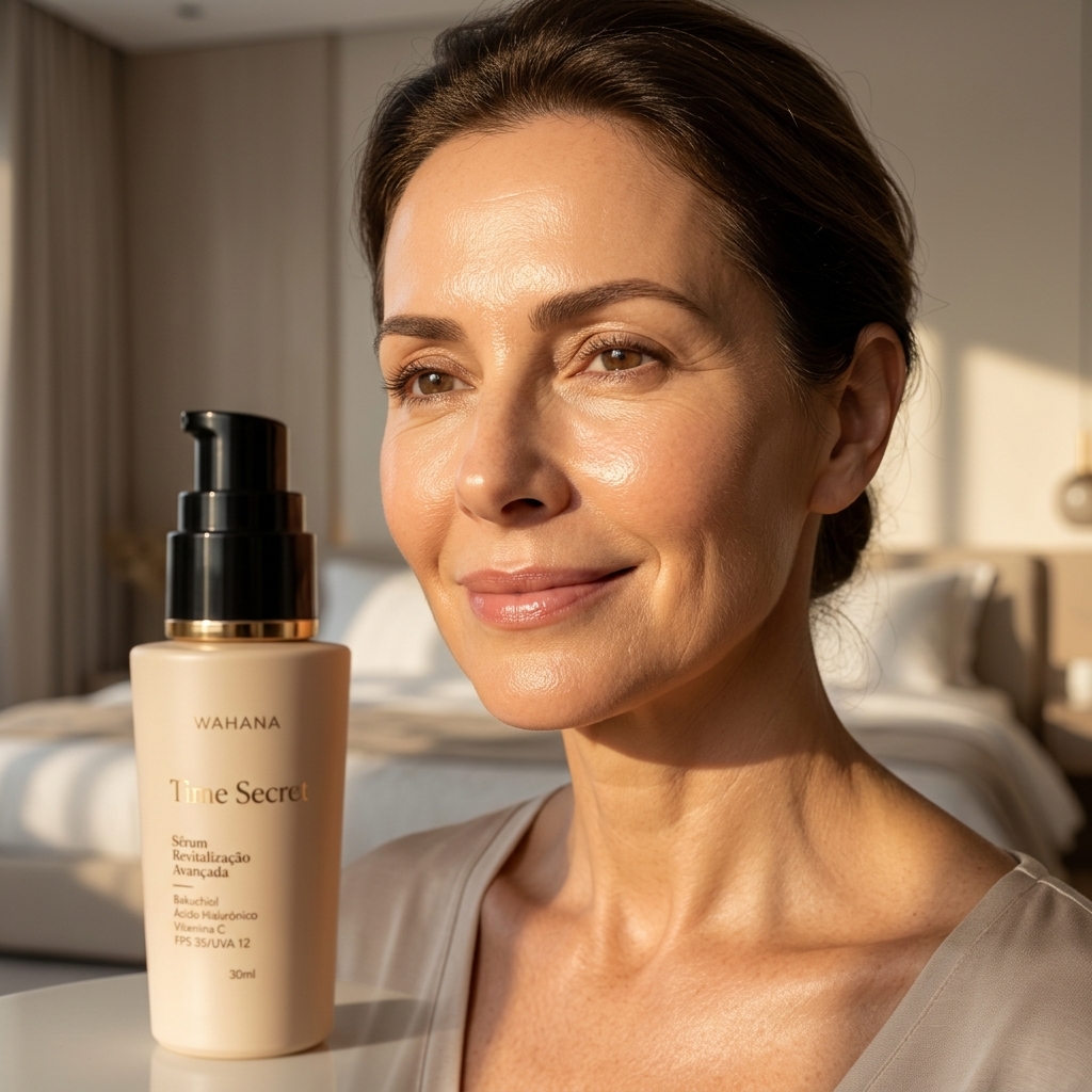 Efeito Flash Young Skin: Como Ter Pele Iluminada Rapidamente aos 50 - Time Secret