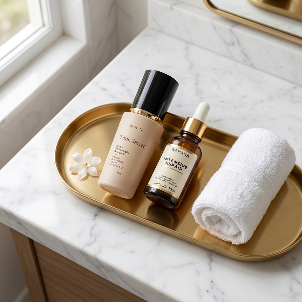 Efeito Flash Young Skin: Como Ter Pele Iluminada Rapidamente aos 50 - Time Secret e Intensive Repair