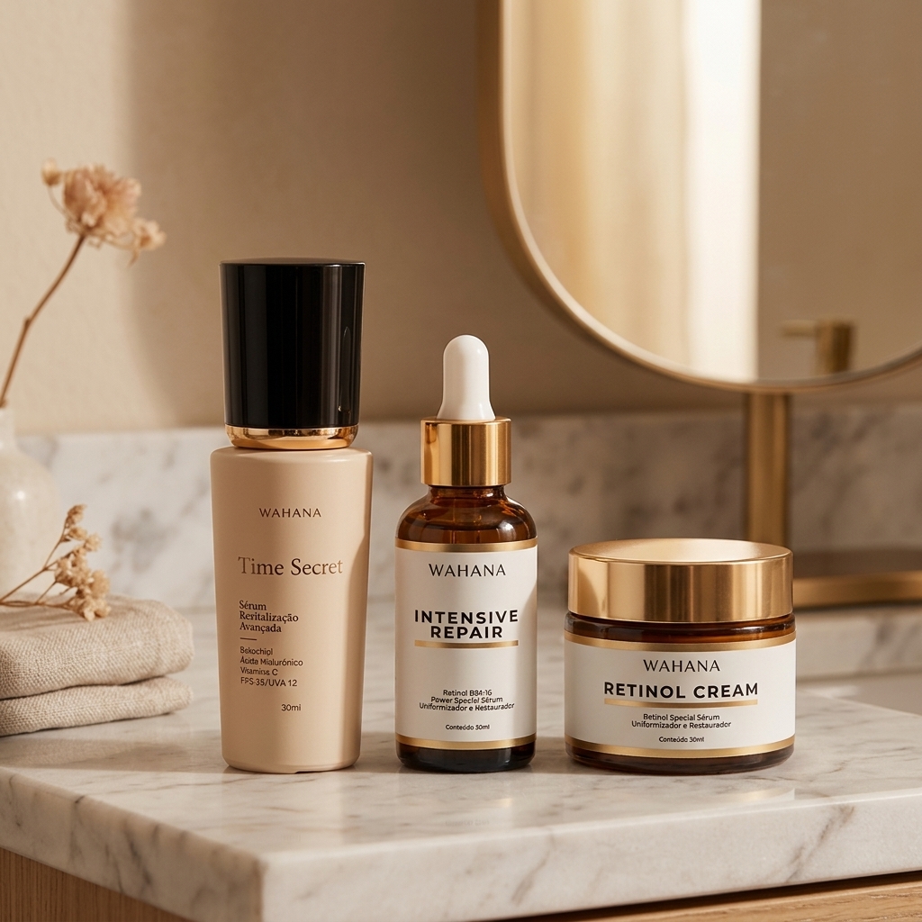 Niacinamida para Pele Madura Sensível: Benefícios e Como Usar - Intensive Repair e Time Secret