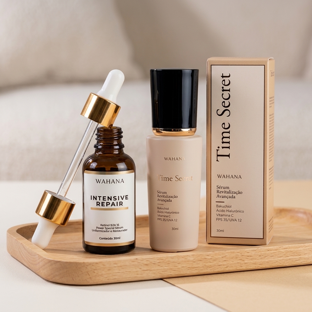 Alternativa Natural ao Retinol: Por Que o Bakuchiol é Ideal para Pele Sensível - Time Secret e Intensive Repair